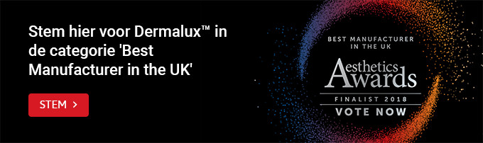 Stem hier voor DermaluxTM in de categorie 'Best Manufacturer in the UK'